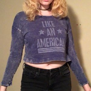 Graphic, long sleeve T-shirt